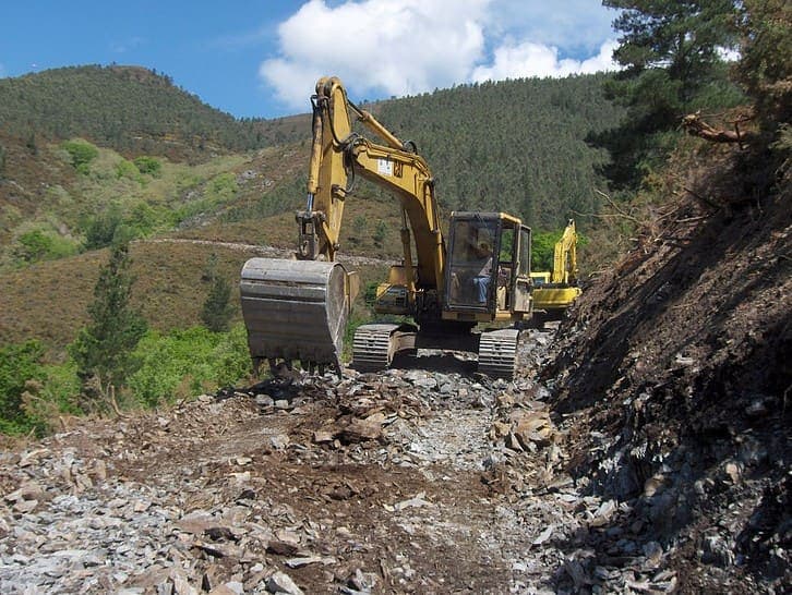 Trabajo de ejecución de obras de Asturias Forestal